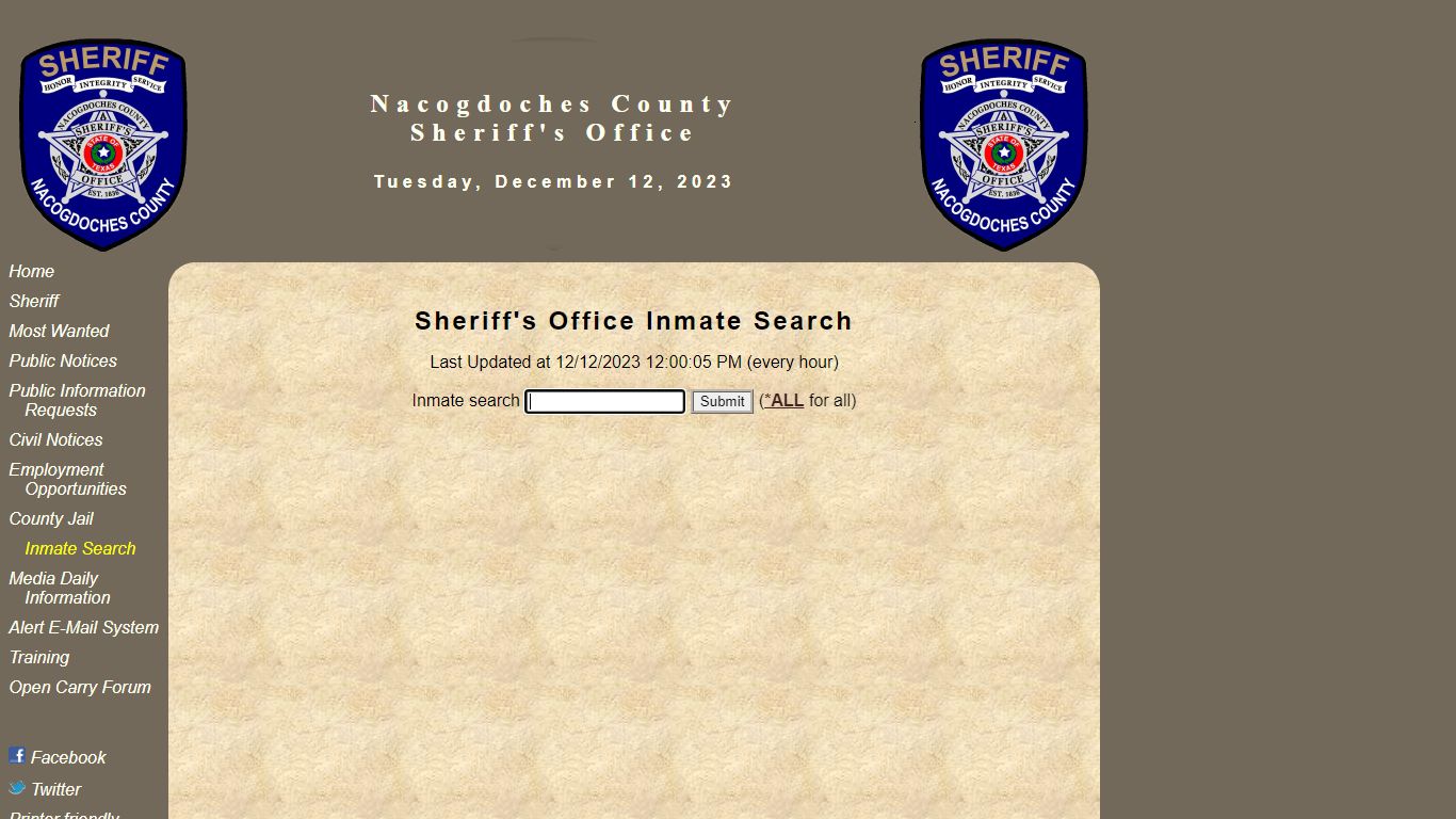 Nacogdoches County Sheriff's Office